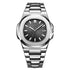 Fashion Steel Belt Calendar Luminous Watch Men - Serenity Spaces