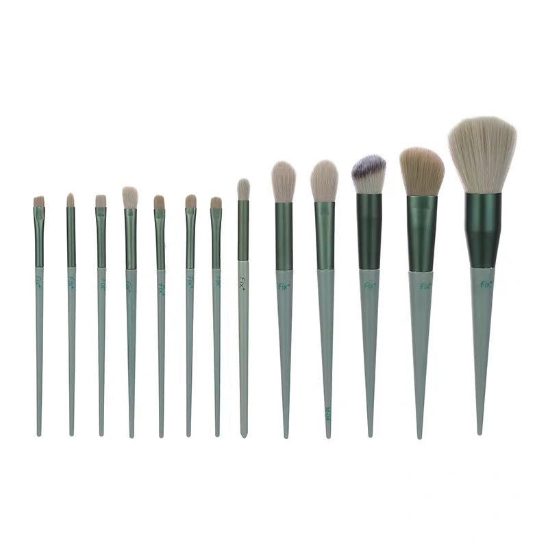 13Pcs Makeup Brush Set Make Up Concealer Brush Blush Powder Brush Eye Shadow Highlighter Foundation Brush Cosmetic Beauty Tools - Serenity Spaces
