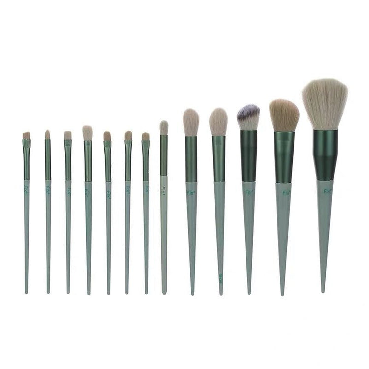 13Pcs Makeup Brush Set Make Up Concealer Brush Blush Powder Brush Eye Shadow Highlighter Foundation Brush Cosmetic Beauty Tools - Serenity Spaces