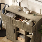 Storage Cabinets,Wooden Floor Cabinet,with Drawers And Shelves Storage Cabinets,Accent Cabinet For Living Room,Bedroom,Bathroom Furniture Home Decor - Serenity Spaces