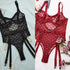 One - piece Lingerie One Piece Metal Chain Grid Passion Sexy Underwear - Serenity Spaces