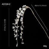 Acrylic White Crystal Twig Cutting Creative Decoration - Serenity Spaces