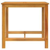 3 - piece balcony furniture set with cushions, solid acacia wood - Serenity Spaces