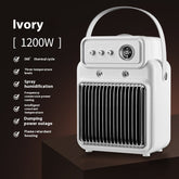 1200W 2 In 1 Efficient Room Heater Humidifying Table Heater Overheating Protections Heater Indoor Heater Suitable For Offices - Serenity Spaces