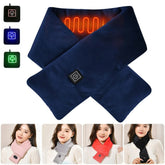 USB Heating Scarf 3 Temperature Settings Adjustable USB Charging Heat Control Neck Warmer - Serenity Spaces