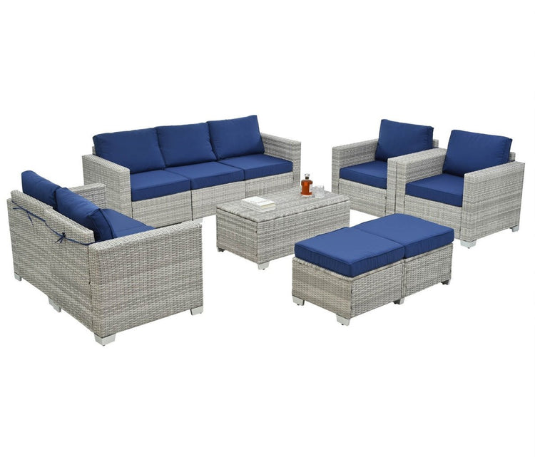 10 Piece Patio Furniture Set - Serenity Spaces