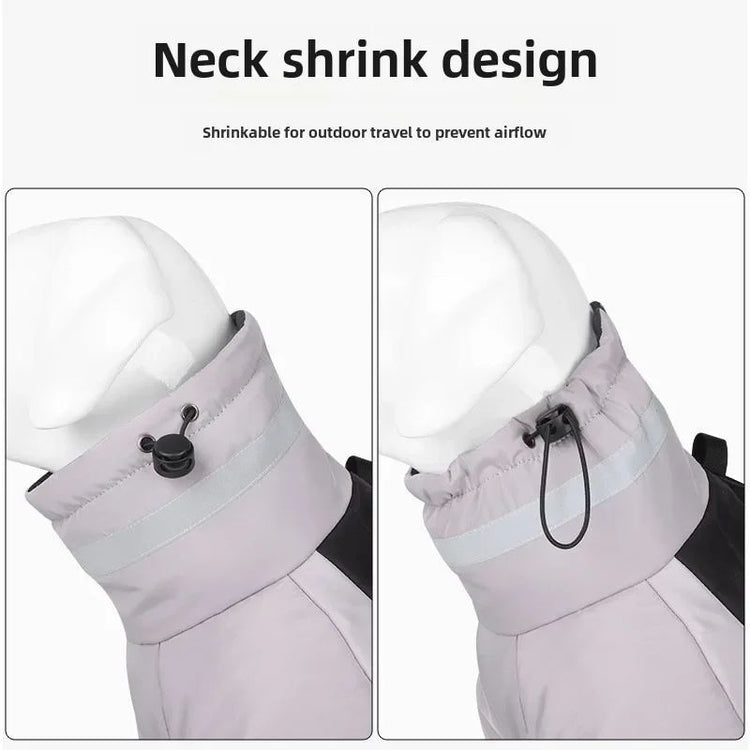 Waterproof Large Dog Jacket Warm Dog Clothes Winter Coat French Dog Reflective Dog Cold Weather Coats Pet Snow Jacket - Serenity Spaces