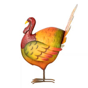 21.5 In. H Thanksgiving Metal Turkey Porch Decor
