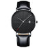Simple calendar watch male creative waterproof quartz watch - Serenity Spaces
