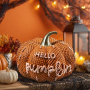 Halloween Pumpkin Decor for Halloween Decorations Indoor, Resin Pumpkin Decoration for Halloween Table Decor