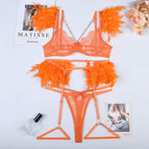 Chains Lace Sexy Lingerie Women Underwear Bra - Serenity Spaces