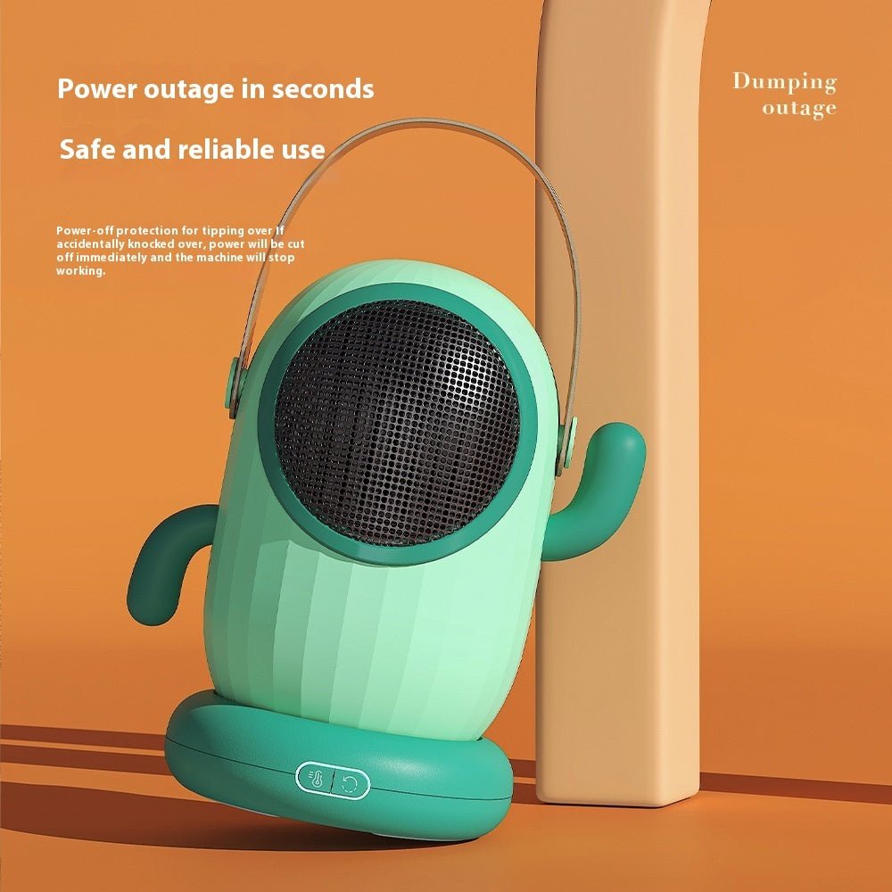 Household Small Heater Cactus Warm Air Blower - Serenity Spaces