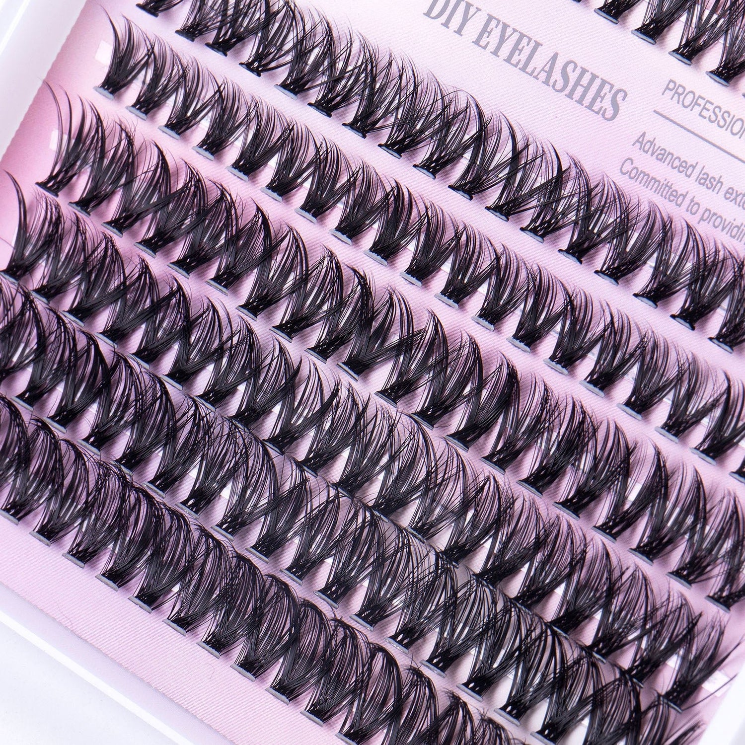 12 Rows Of 30D Plus 40D Clusters Of 240 Segmented Lashes Set - Serenity Spaces