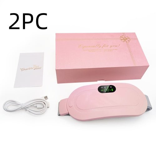 Menstrual Heating Pad Smart Warm Belt Relief Waist Pain Cramps Vibrating Abdominal Massager Electric Waist Belt Device - Serenity Spaces