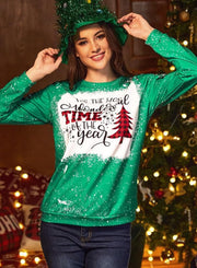 Women'S Christmas Long Sleeve Sweatshirt Funny Graphic Ugly Shirts