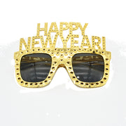 HAPPY NEW YEAR Funny Glasses NEW YEAR Party Glasses