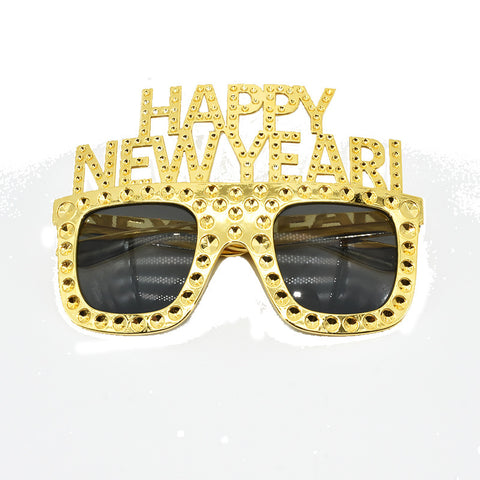 HAPPY NEW YEAR Funny Glasses NEW YEAR Party Glasses