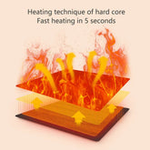USB Heating Scarf 3 Temperature Settings Adjustable USB Charging Heat Control Neck Warmer - Serenity Spaces