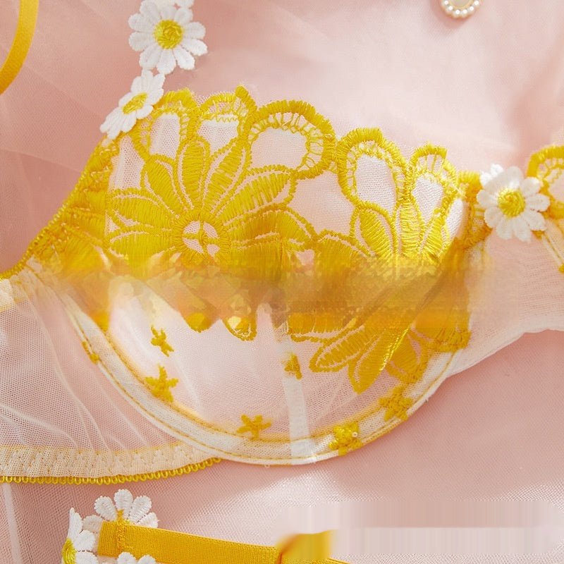 Sweet Lace Lingerie Push Up Bra - Serenity Spaces