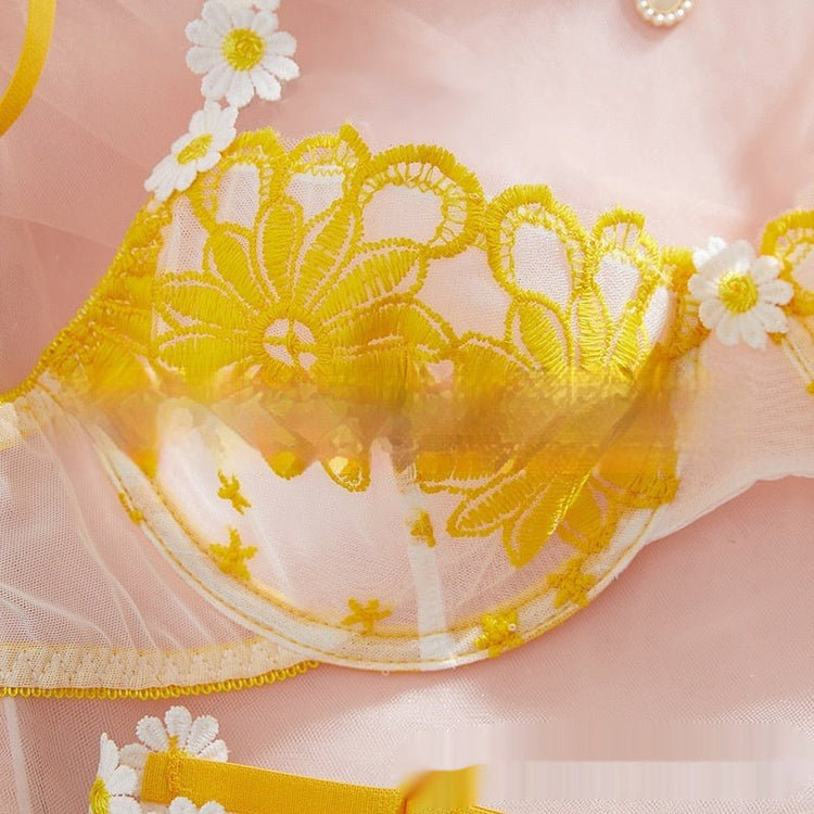 Sweet Lace Lingerie Push Up Bra - Serenity Spaces