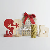 Heart - shaped Wooden Decoration Valentine&