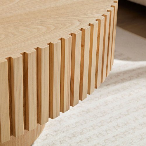 Modern Handmade Drum Coffee Table - Serenity Spaces