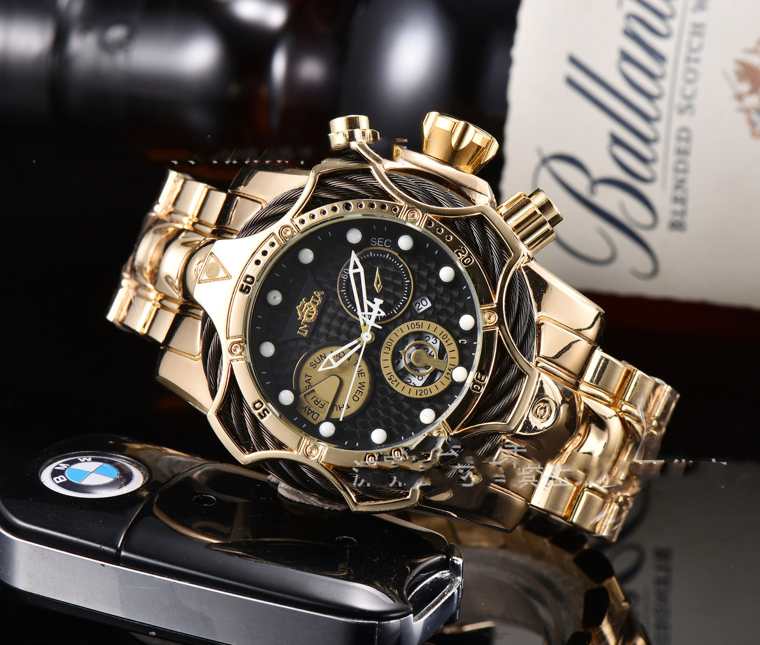 Invicta large plate watch clown Watch - Serenity Spaces