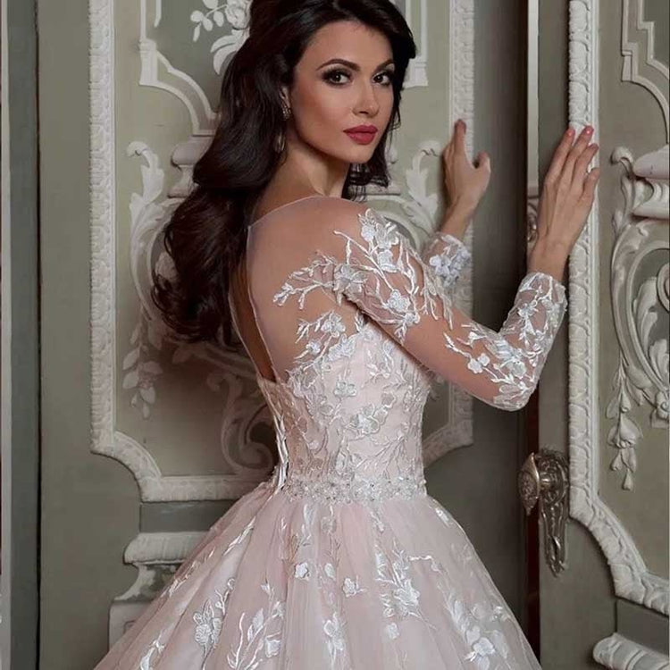 Wedding Gown Bridal Lace Dresses - Serenity Spaces