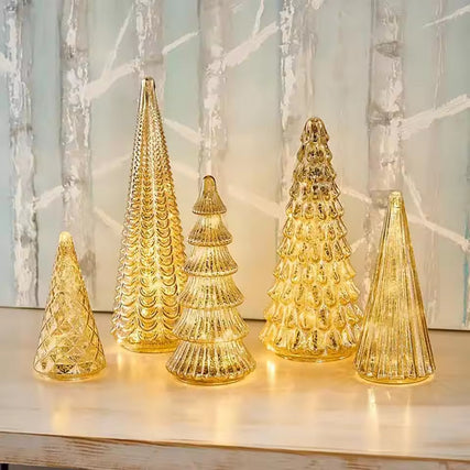 Glazed Christmas Tree 3D Printed Ornaments