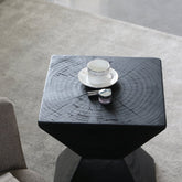 Ji Ji Feng Log Sofa And Tea Table Creative Living Room Side Table Hotel Homestay Furniture - Serenity Spaces