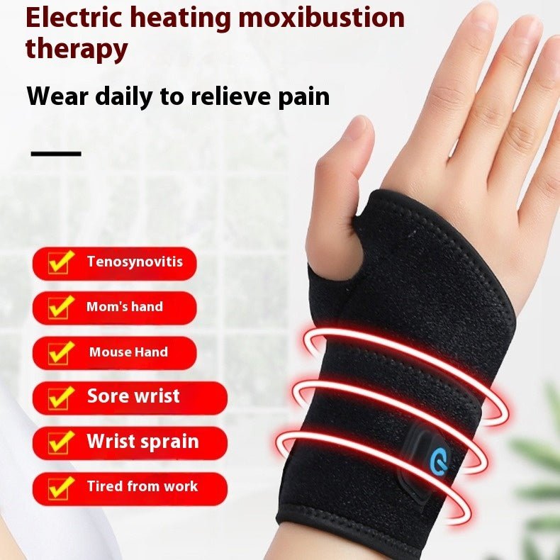 Electric Heating Hand Strap Hot Compress Physiotherapy Wrist Protector - Serenity Spaces