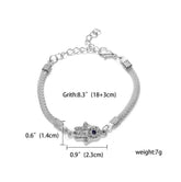 RINHOO 925 Jewelry Silver Color Bracelet s For Women Bracelet Fashion Wedding Banquet Bracelet S & Bangles Valentine&