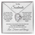 Gift For Women Wife Her Girlfriend Necklace Stainless Steel To My Soulmate The Day I Met You Forever Love Necklace - Serenity Spaces