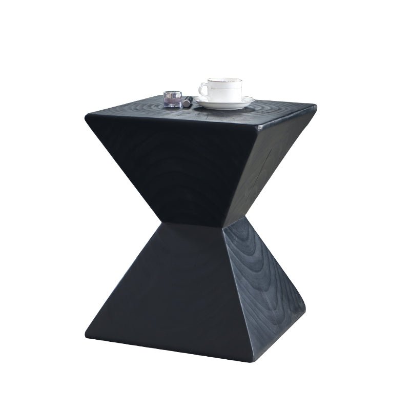 Ji Ji Feng Log Sofa And Tea Table Creative Living Room Side Table Hotel Homestay Furniture - Serenity Spaces