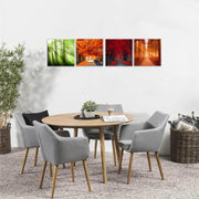 Nature Canvas Wall Art Bathroom Wall Art Decor Tree of Life Wall Art for Living Room, Bedroom Wall Pictures Kitchen Wall Art Prints Modern Fall Wall Art Set, Landscape Artwork 12" X 12"