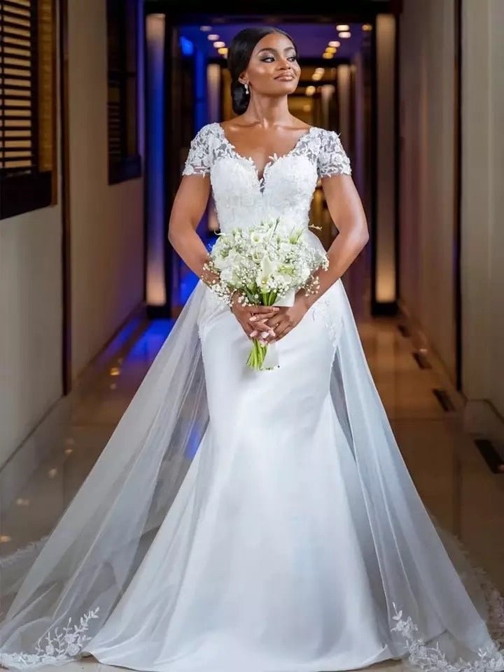 FashionCustom Wedding Gown Bridal Dresses - Serenity Spaces