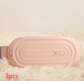 Menstrual Heating Pad Smart Warm Belt Relief Waist Pain Cramps Vibrating Abdominal Massager Electric Waist Belt Device - Serenity Spaces