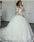 CustomElegant Wedding Gown Bridal Dresses - Serenity Spaces