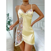 Sexy Lace Lingerie T - back Two - piece Set - Serenity Spaces