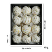 8cm Ancient Christmas Ball Decorative Ornaments