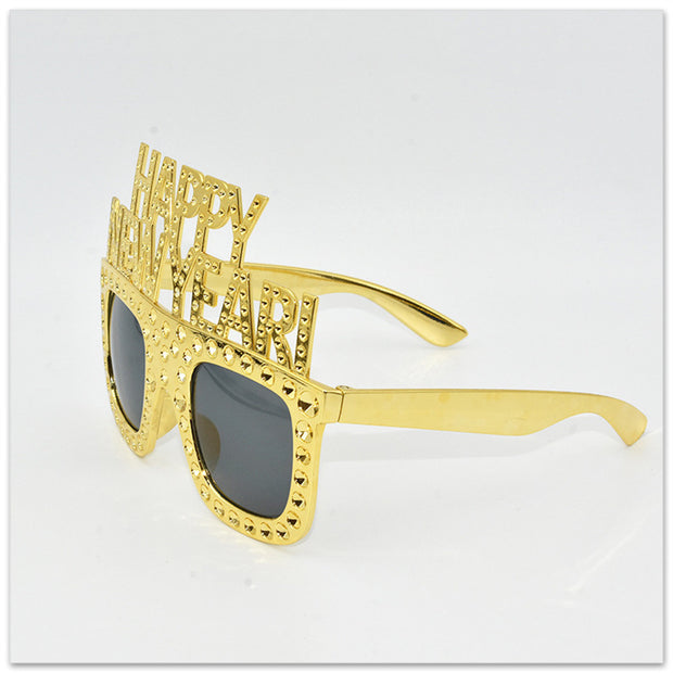 HAPPY NEW YEAR Funny Glasses NEW YEAR Party Glasses
