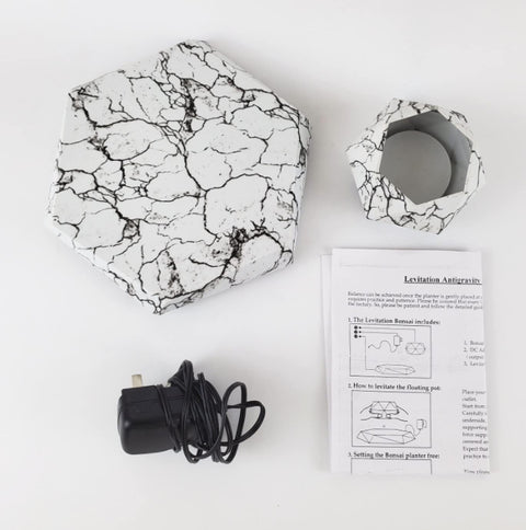 Floating Plant Pot Planter Suspension Air Bonsai Pot Flower Pot Levitating Plant