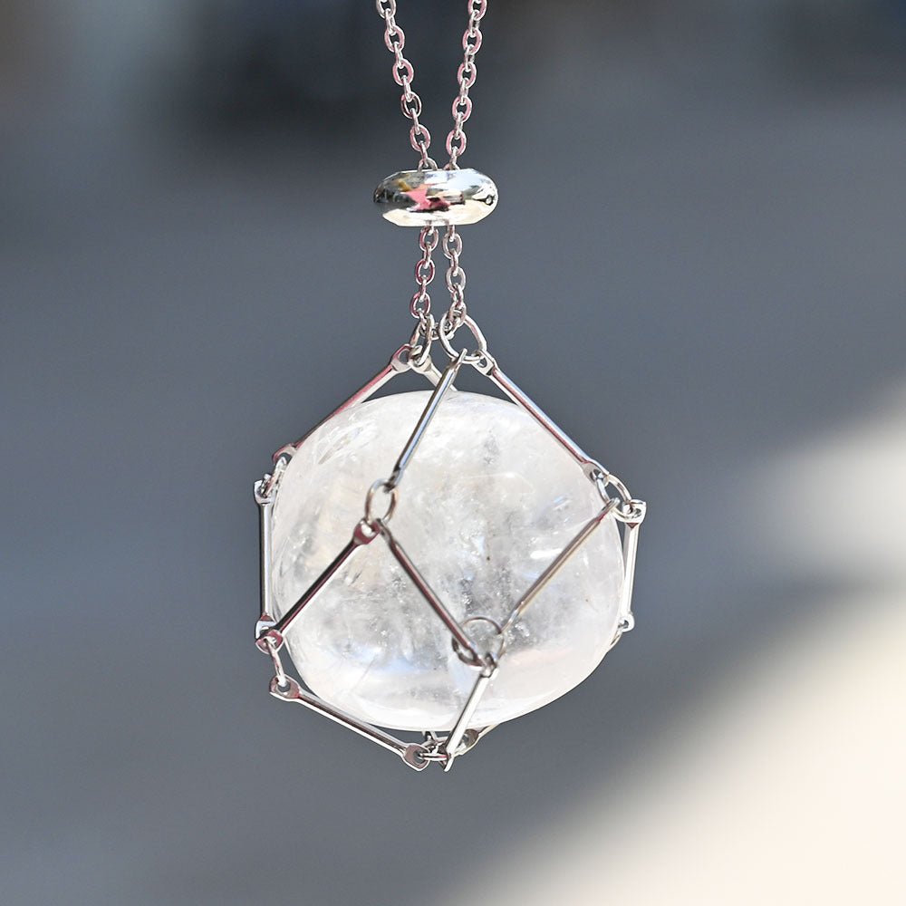 Natural Energy Crystal Pendant - Serenity Spaces