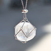 Natural Energy Crystal Pendant - Serenity Spaces