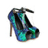 Super high heel sequined high heels - Serenity Spaces