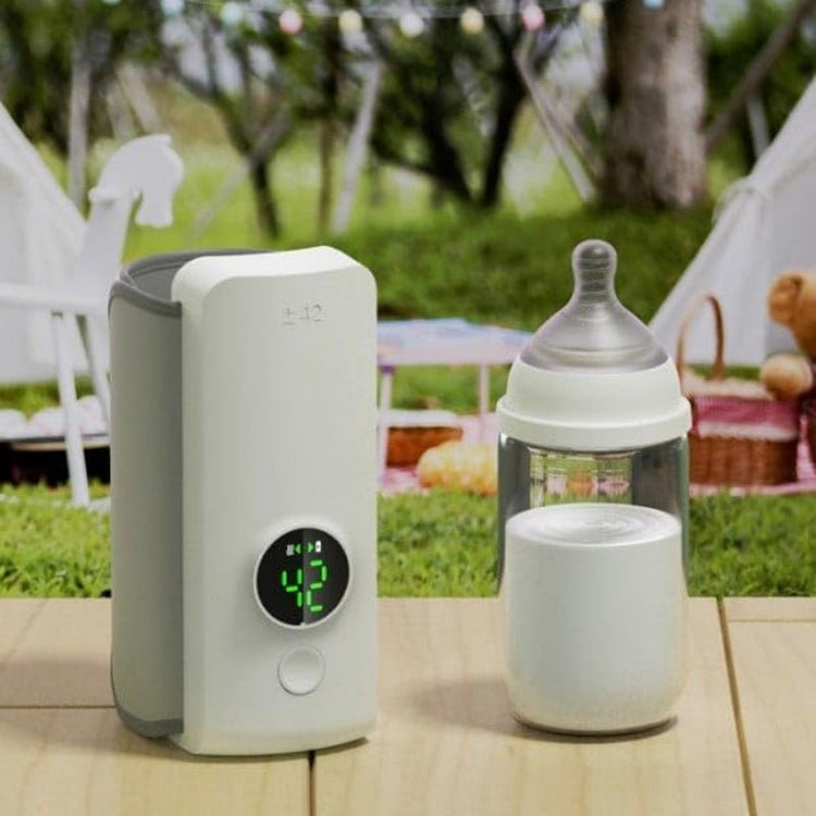 Portable Wireless Rechargeable Baby Bottle Warmer USB Charging And Heating Bag Portable Constant Temperature Milk Warmer Universal Bottle Insulation Sleeve - Serenity Spaces