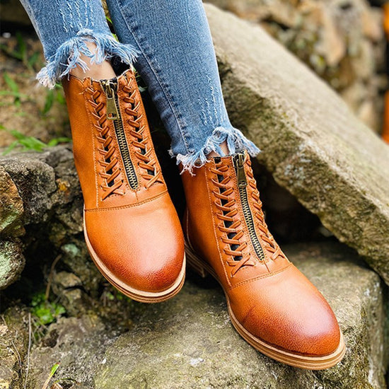 British style Martin boots women - Serenity Spaces