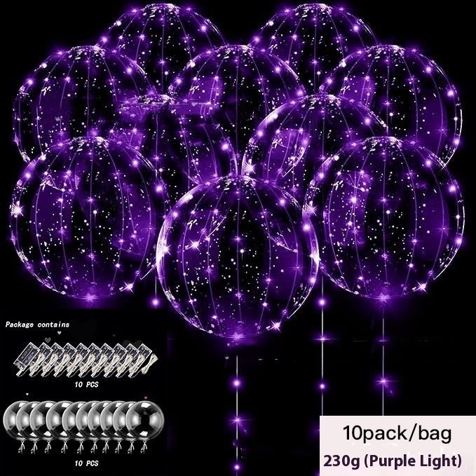 Helium Floating Air Led Glowing Balloon Party Decoration Balloon - Serenity Spaces