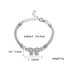 RINHOO 925 Jewelry Silver Color Bracelet s For Women Bracelet Fashion Wedding Banquet Bracelet S & Bangles Valentine&