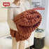 Soft Wind Bubble Velvet Blanket Warm Solid Rabbit Fur Blankets Double - sided Thickening Cover Throw Warm Fur Blanket - Serenity Spaces